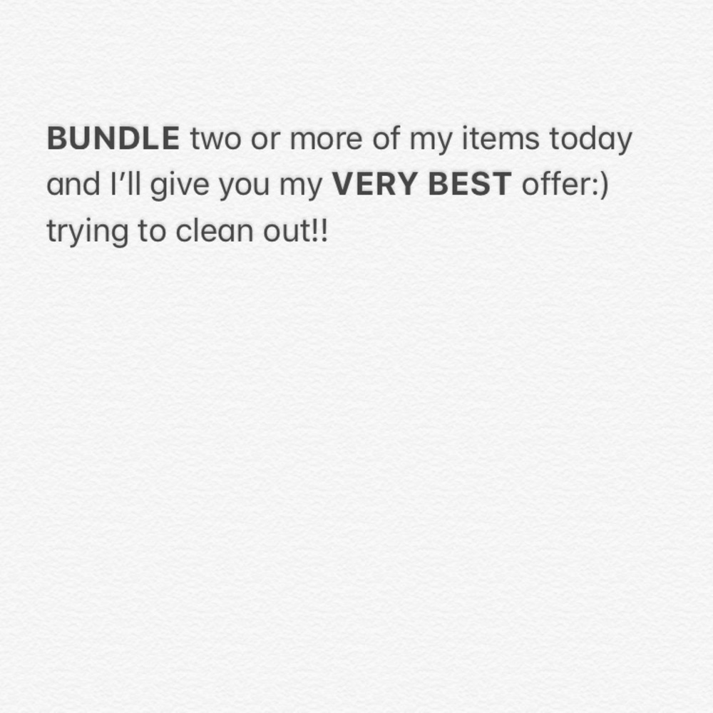 cleaning out my closet!